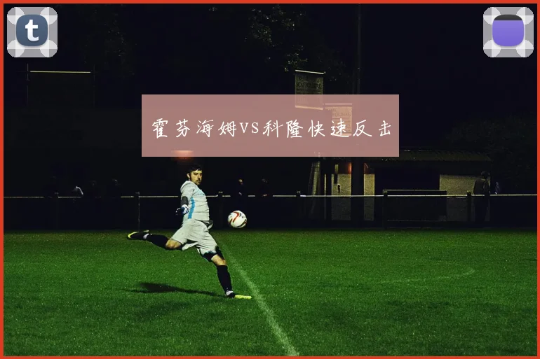 霍芬海姆vs科隆快速反击